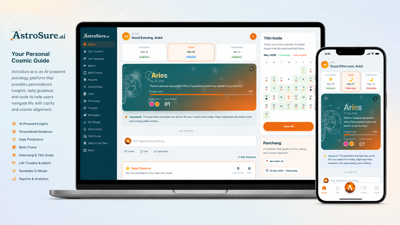 AstroSure.ai — SparkScribe Technologies case study