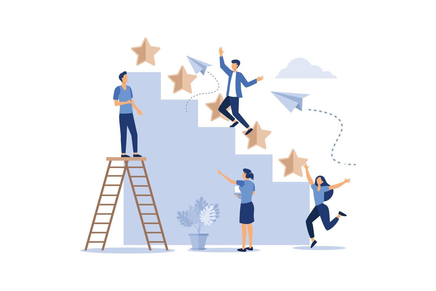 Clients sharing feedback on delivered software projects